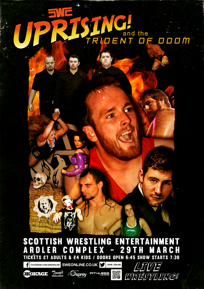 Review: Scottish Wrestling Entertainment ‘Uprising and the Trident of Doom’