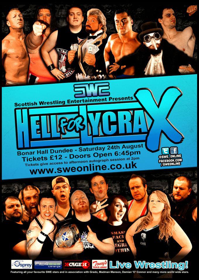 Review: Scottish Wrestling Entertainment ‘Hell for Lycra X’