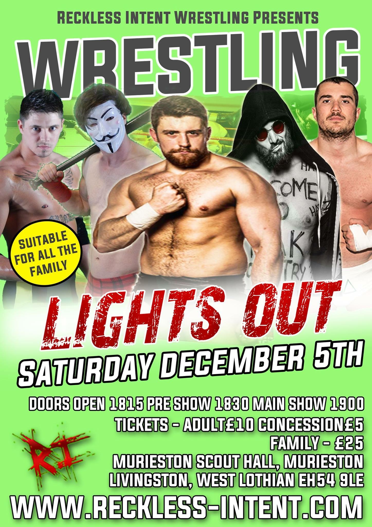 Preview: Reckless Intent ‘Lights Out 2015’
