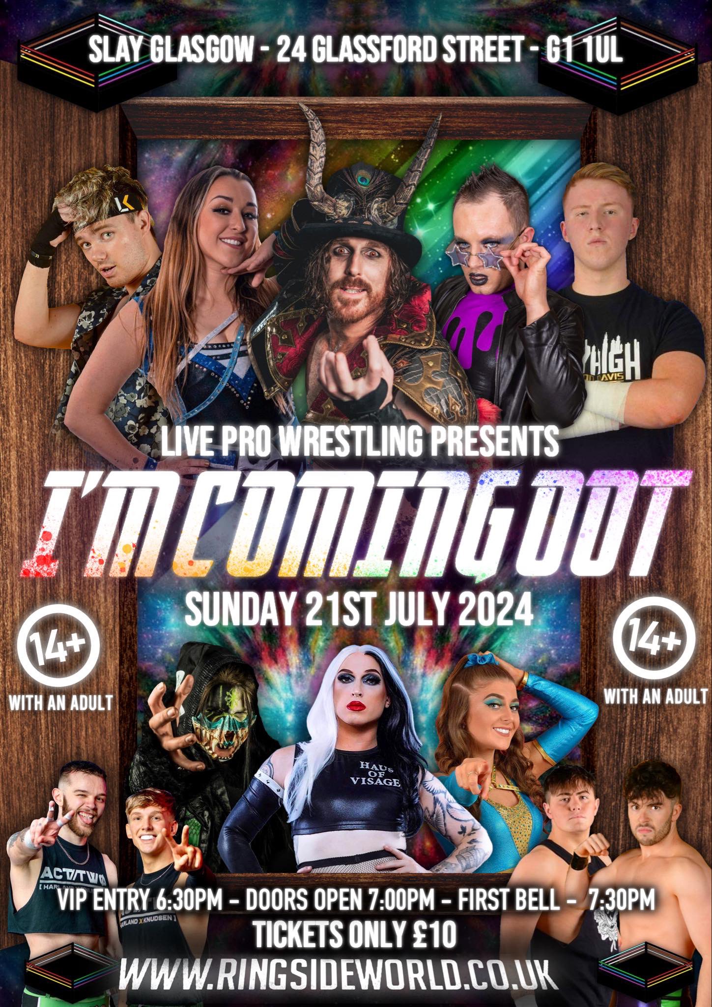 Change to match confirmed for Che Monet’s (@CheMonetUK) ‘I’m Coming Oot’ (21 Jul 2024)