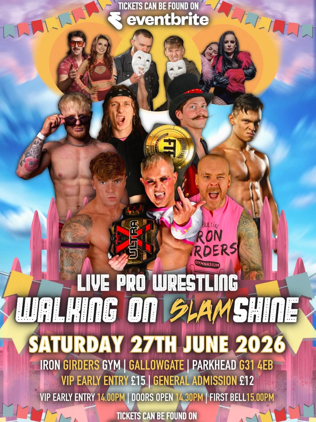 Championship match confirmed for Che Monet’s ‘Walking On Slamshine’ (27 Jun 2026)