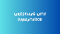 Coffee and TV | Wrestling With Parenthood Episode 1 | Sean Moran